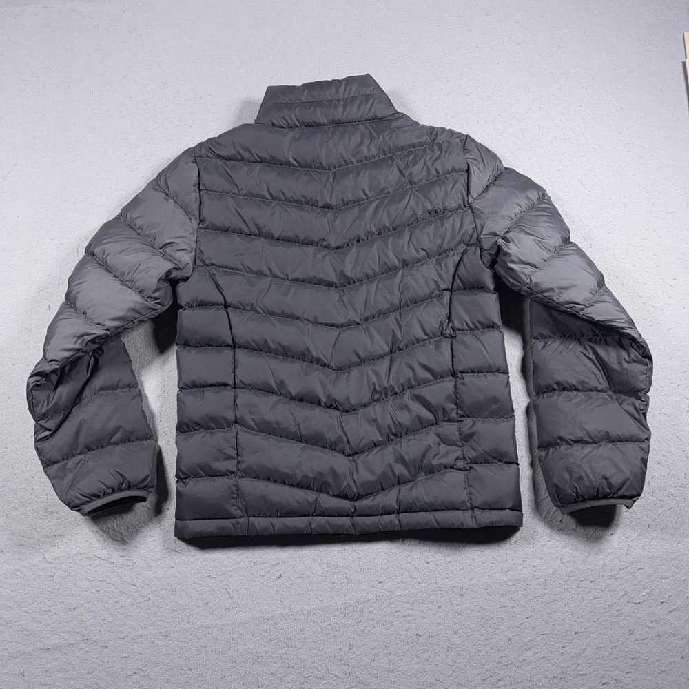 Spyder Down Puffer Jacket Men Small Quilted Full Zip  Gray Outdoor Hiking - Picture 10 of 11
